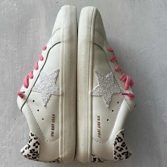 Vintage Havana Women’s Giselle Cheetah Size 37 US 7 Slip On Sneakers Leather - Picture 2 of 16